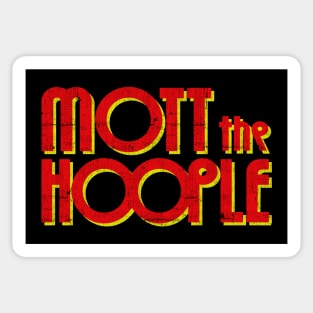 Mott The Hoople \/ Retro Fan Art Design Sticker